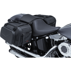 Kuryakyn 5293, XKursion XB Fast Lane Bags, Universal MC sidetasker