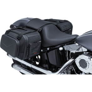 Kuryakyn 5293, XKursion XB Fast Lane Bags, Universal MC sidetasker