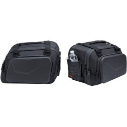 Kuryakyn 5293, XKursion XB Fast Lane Bags, Universal MC sidetasker