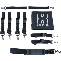 Kuryakyn 5293, XKursion XB Fast Lane Bags, Universal MC sidetasker