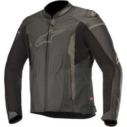 Alpinestars Faster Leather Jacket, mc lderjakke