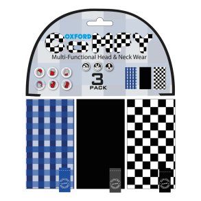Oxford Comfy Gingham 3-pak