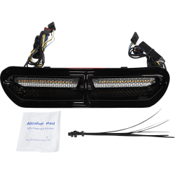Custom Dynamics, Genesis 4 LED Vent insert, HD FLH, 2014-2022, LED lys