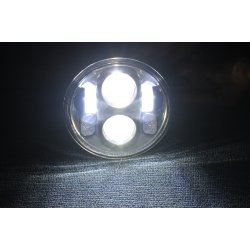 LED Forlygte indsats OVNI2, Harley Davidson, XL, Dyna, Softtail, V-Rod, Street, E-mrket