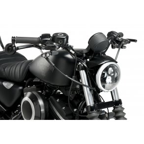 LED Forlygte indsats OVNI2, Harley Davidson, XL, Dyna, Softtail, V-Rod, Street, E-mrket