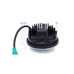 LED Forlygte indsats OVNI1, Harley Davidson, XL, Dyna, Softtail, V-Rod, Street, E-mrket