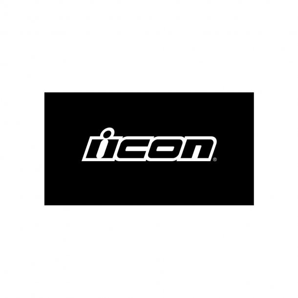 Icon Logo Floor Mat, sort, lille