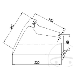 JMP MC dkken, <500, sort, Premium