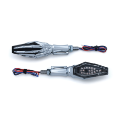 Kuryakyn K2527/8/9 Skeleton Hand, LED blinkst