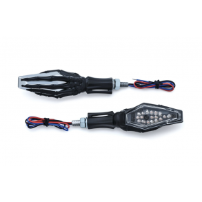Kuryakyn K2527/8/9 Skeleton Hand, LED blinkst