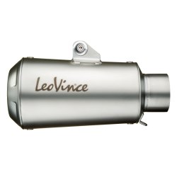 Leo Vince, LV-10, ECE, slip-on Muffler, Stainless Steel, Kawasaki Z900 20-22