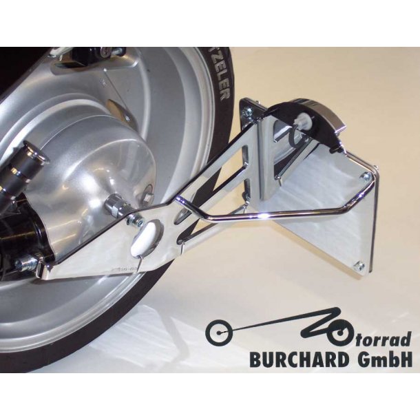 Burchard, Sidemonteret nummerpladeholder, Suzuki M800 Intruder
