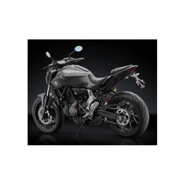 Rizoma PT215B, Nummerpladeholder, Yamaha MT07, 2014-