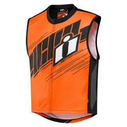ICON Mil Spec 2, Hi-Viz MC Vest - Yellow/Orange