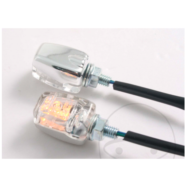 JMP LED blinkst, Mini2 LED blink, chrom