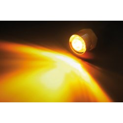 Highsider MONO LED blinklys - indbygningsst - sidetaskeblink