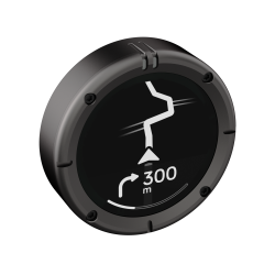 Beeline Moto II GPS, Sort el. Aluminium