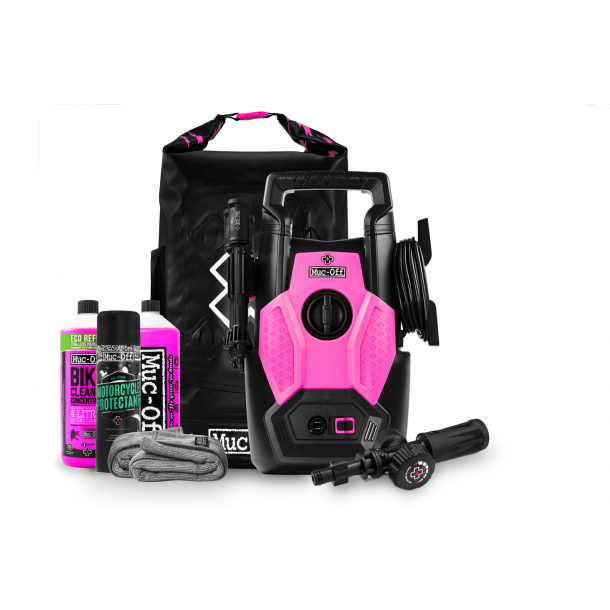 Muc-Off H�jtryksrenser Kit, Inkl. Tilbeh�r, MC og Cykel