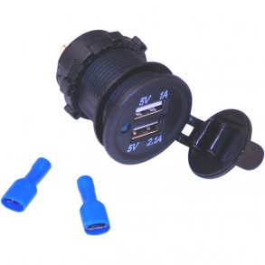 Namz Dual USB indbygningsstik