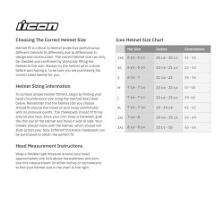 Icon Airflite Peace Keeper, sort, E-mrket MC hjelm