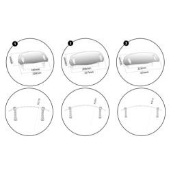 Puig Visir, clip-on, vindskrmforhjer