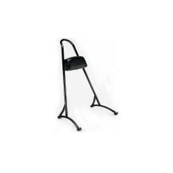 Wild Sissy Bar med pude, HD Sportster, sort eller chrom