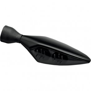 Kellermann Rhombus Dark, MC LED blinklys, meget kraftigt lys