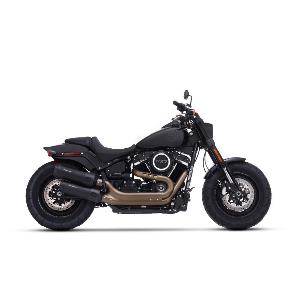 Rinehart, EURO 4 Muffler 4.5" FAT BOB FXFB, 2018-2022