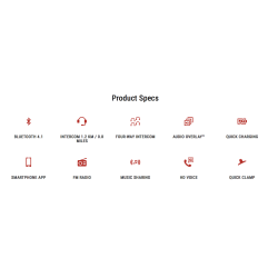 Sena SF4, smallgroup, Bluetooth samtaleanlg