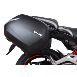 SHAD 3P+SH23, sidetasker og holder, Kawasaki ER6F, 2013-2017