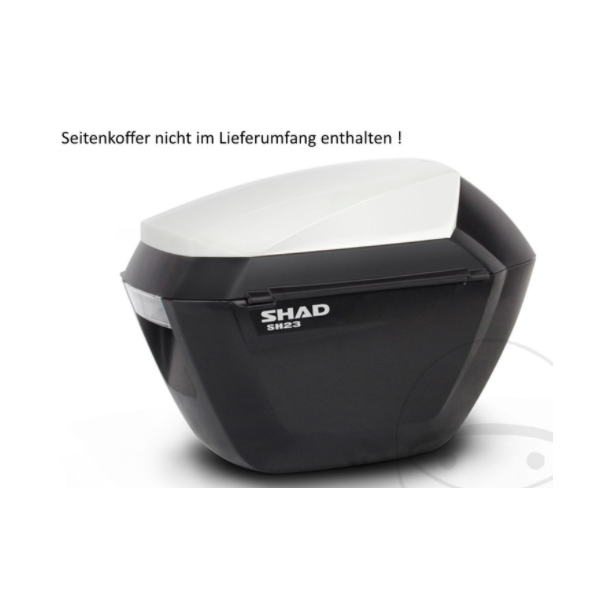 SHAD SH23, tilbehr, hvide eller Titangr toplg