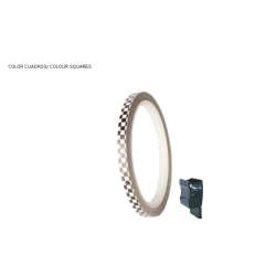 Puig rimstickers - 7 mm - inkl. monteringsvrktj