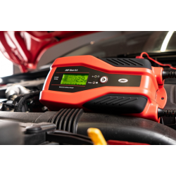JMP Skan 8.0, 12v, Batterilader, 2a-8a, MC og bil, mange typer batterier