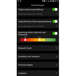 JMP Skan Monitor 2, Batteri batterivagt, med APP til Iphone eller Android