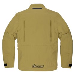 Icon Stormhawk WP MC Jakke, Black/Tan