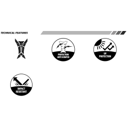 Puig Radikal Tank pad, 4 farver