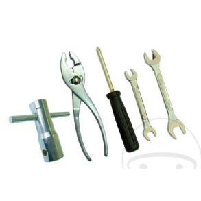 Vrktjskit, 5 dele, MC, knallert, Scooter, lille praktisk st