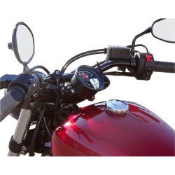 KOSO, Speedometer/Omdrejningstller, XV950 R/Bolt, Black, 2014-