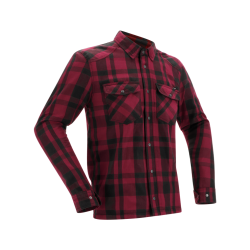 Richa Forest Shirt Black/Burgundy