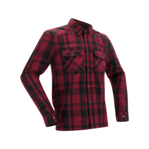 Richa Forest Shirt Black/Burgundy