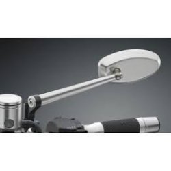 Rizoma BS080, Dynamic, sidespejl, alu, sort eller poleret