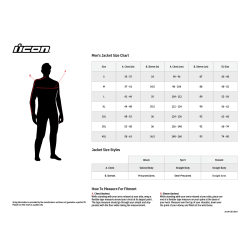 Icon Upstate Mesh MC Jakke, Herre