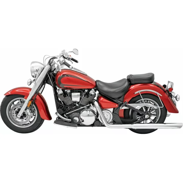 True Dual Crossover Head Pipe Yamaha XV