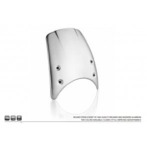 Rizoma CF010, universal Lygtekåbe, Flyscreen, alu eller sølv