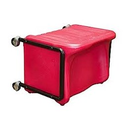 Lisle Creeper, luxus v&aelig;rkstedsstol p&aring; hjul