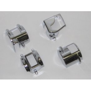 Kuryakyn 9117 Chrome Covers til styr betjening til Kawasaki Vulcan 1500 / 1600 og Yamaha VStar 650