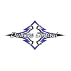 Dakota Digital, MLX-2011, chrom kant, Digitalt Speedometer, Harley Davidson