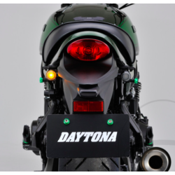 Daytona D-Light, SOL LED blinkst, sorte, miniblink gult eller klart glas
