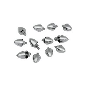 DragSpecialities Chrom 6mm pyntebolt Bullet