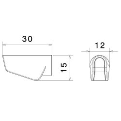 Rizoma FR12x, LEGGERA L+S, blinkpakke, 2-i-1 / 3-i-1 